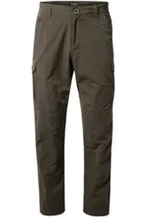 Craghoppers Skihose - NL Cargo Herren Outdoorhose mit NosiLife, dunkelgrün S