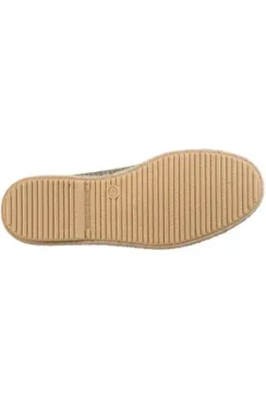Verbenas TRUMAN BUZZBEE Bootsschuh, Espadrilles, Sommerschuh, Schnürschuh mit Juterahmen grün 43 EU