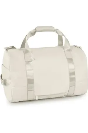 Heys Reisetasche The Puffer Duffle Bag, Weekender Duffle Bag Schuhfach Aufstecksystem weiß