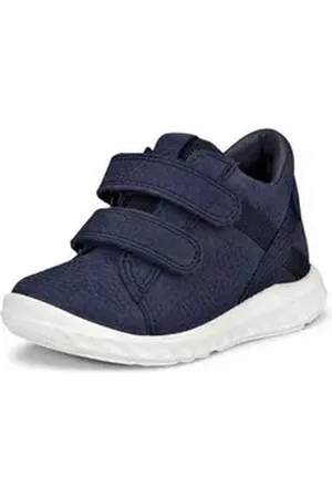 Ecco SP.1 LITE INFANT Lauflernschuh, Babyschuh, Klettschuh, Sneaker mit praktischen Klettriemchen blau 26 EU