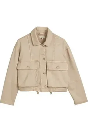 Marc O’ Polo Outdoorjacke aus Bio-Baumwoll-Mix braun 176