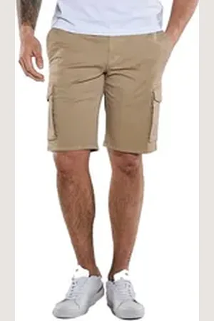 EMILIO ADANI Cargobermudas Cargo-Bermuda regular beige|braun 52; L