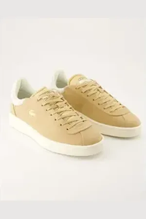 Lacoste Baseshot PRM Sneaker beige|braun 42,5 EU