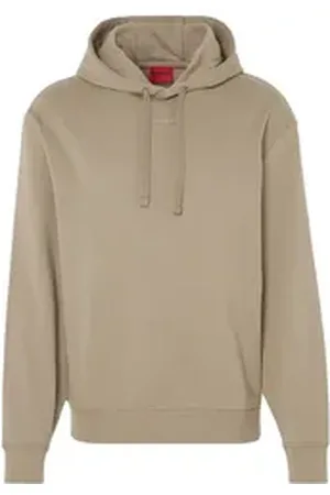 HUGO BOSS HUGO Hoodie Dapo (1-tlg) braun|weiß XXL