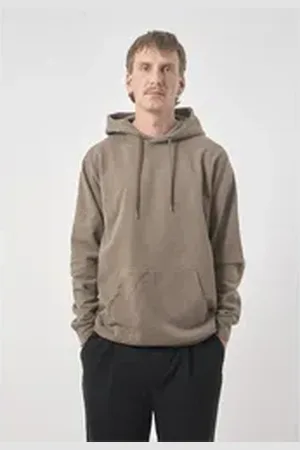 Cleptomanicx Kapuzensweatshirt Ligull mit lockerem Schnitt braun XXL