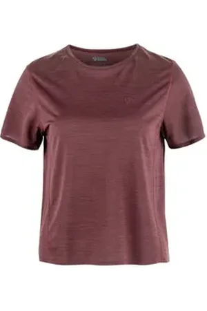 Fjällräven T-Shirt Damen T-Shirt Abisko Lite rot L