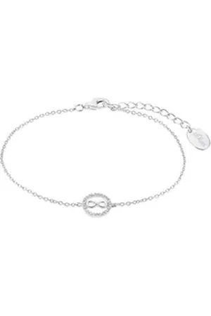 QS by s.Oliver Silberarmband Damenarmband silberfarben