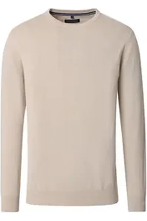 Casa Moda Rundhalspullover 454385300 beige XL
