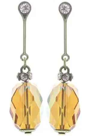 Konplott Paar Ohrstecker : pendelnde Ohrstecker Daily Desire - long beige|braun|orange