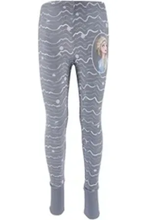 Disney Frozen Leggings Eiskönigin Anna & Elsa Kinder Mädchen Leggings Hose grau 98-104