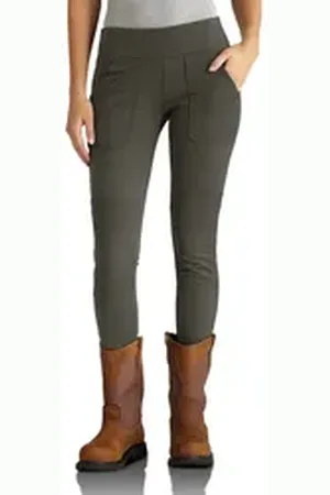 Carhartt Leggings Force Utility Legging (1-tlg) grau S