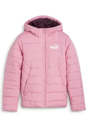 PUMA Outdoorjacke Kinder Jacke ESS Hooded Padded Jacket 670559 rosa 140