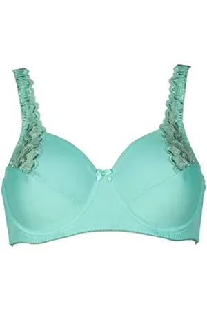 Elbrina Bügel-BH mit kleiner Schleife vorn blau 85