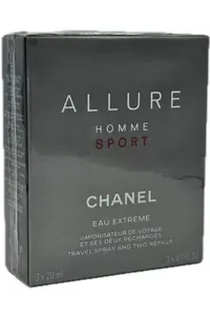 CHANEL Eau de Toilette Allure Homme Sport Eau Extreme 3 x 20 ml Eau De Toilette NEU & OVP
