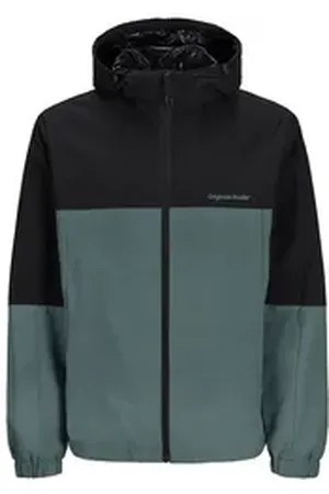 JACK & JONES Outdoorjacke Jorvesterbro Hood Jacket mit verstellbarer Kapuze bunt L