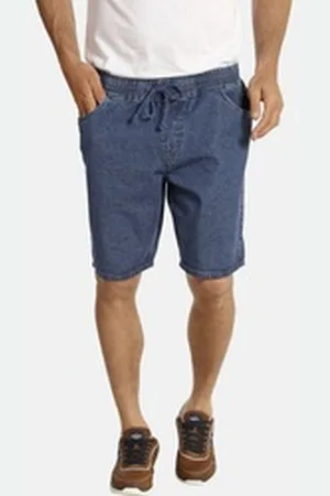 Jan Vanderstorm Bermudas FILEMON sommerliche Denim-Qualität blau 7XL (80)
