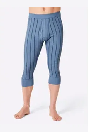 WITT WEIDEN Lange Unterhose Hose 3/4-lang (2-St) blau|bunt 10