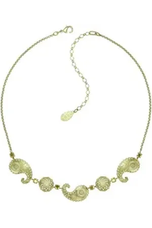 Konplott Collier : Collier Paisley goldfarben