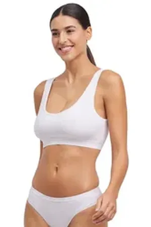 Falke Bustier 2-Pack atmungsaktiv und strapazierfähig weiß L