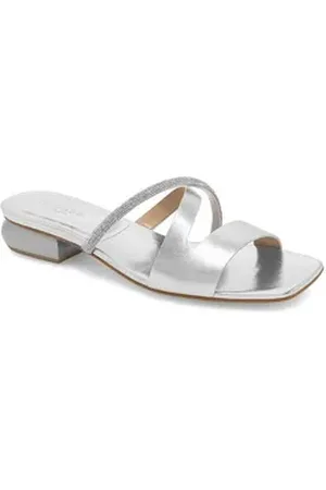 Badura Pantoletten Damen BRITTOLI-A022-01-01 Silber Pantolette silberfarben 38 EU