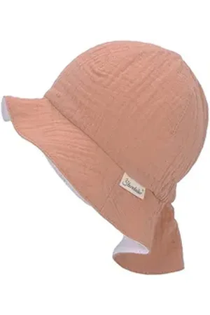 Sterntaler ® Erstlingsmütze Musselin Wendehut braun 47