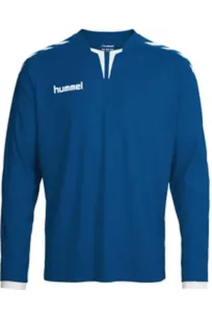 Hummel Fußballtrikot Herren Core LS Poly Jersey Langarm-Trikot blau S