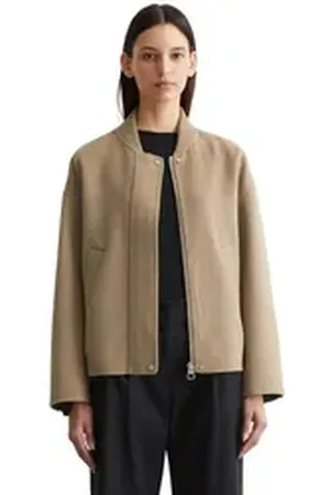 Marc O’ Polo Outdoorjacke aus recyceltem Wolle-Mix braun 44