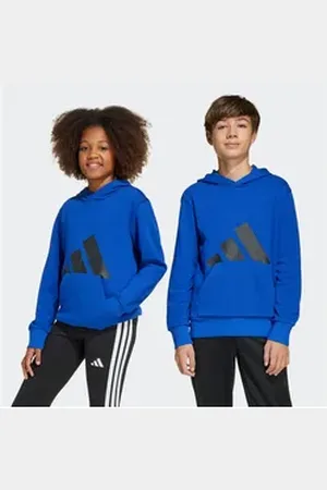 adidas Sportswear Kapuzensweatshirt J BL FT HD 280 blau 164