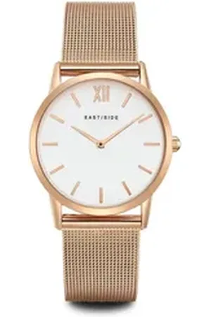 Eastside Quarzuhr Upper Union roségold, mit Edelstahl-Armband