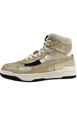 Braqeez Schnürstiefel Schnürstiefel goldfarben 38 EU
