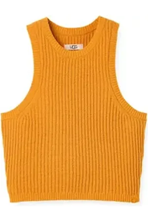 UGG UGG Tanktop Elaenia Tank Lite Mit Rundhalsausschnitt orange L