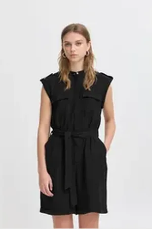 Ichi Jumpsuit IHLINNO Modischer Jumpsuit schwarz 34