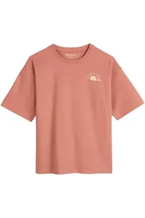 Marc O’ Polo T-Shirt aus schwerer Bio-Baumwoll-Qualität rot 164