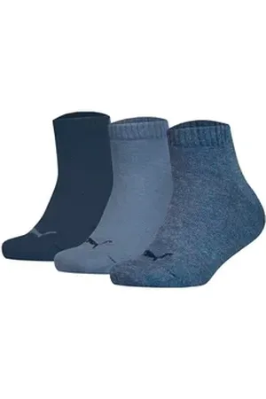 PUMA Freizeitsocken Unisex Socken 3er Pack Baumwollmischung (Packung, 3er Pack) blau 35-38