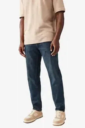 Next Tapered-fit-Jeans Authentic Stretchjeans im Vintage-Look (1-tlg) blau 32