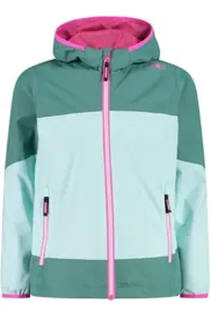 CMP Outdoorjacke Mädchen Jacke KID G JACKET FIX HOOD 34Z5215 grün 128