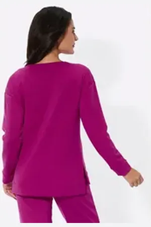 CRÉATION L Trainingsshirt Shirt rosa 52/54