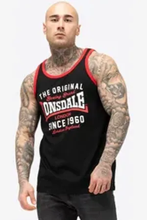 Lonsdale London Tanktop ANDOVER schwarz S