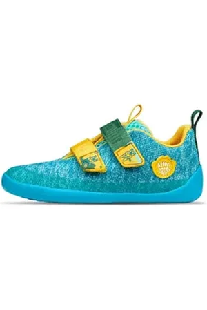 Affenzahn Barfußschuh Knit Happy, blau Barfußschuh blau 30 EU
