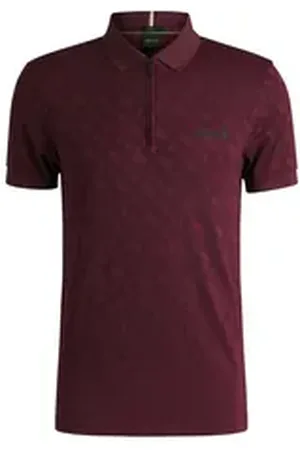 HUGO BOSS Poloshirt Poloshirt Philix - Slim Fit rot XXXL