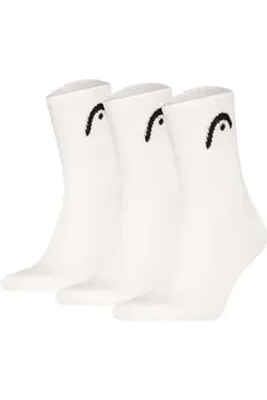 Head Sportsocken Unisex Socken 3er Pack Baumwolle (Packung, 3er Pack) weiß 39-42
