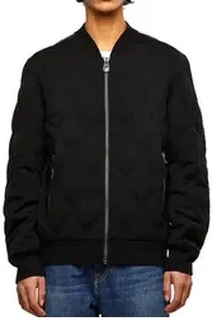 Diesel Bomberjacke Regular Fit Wolljacke - K-CHRYSO 9XX schwarz S