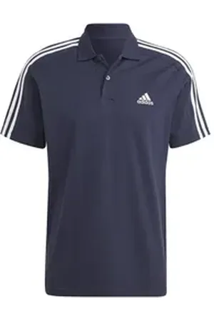 adidas Sportswear Poloshirt ESSENTIALS PIQUÉ EMBROIDERED SL 3-STR Herren Poloshirt blau/weiß blau M