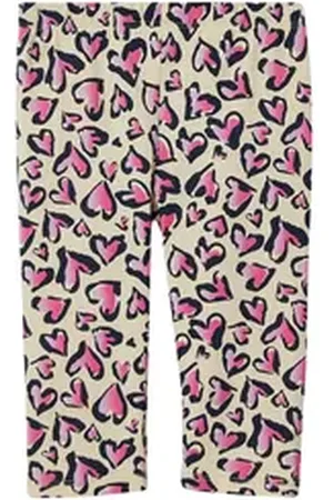 QS by s.Oliver Junior Caprileggings mit Allover-Print beige 92