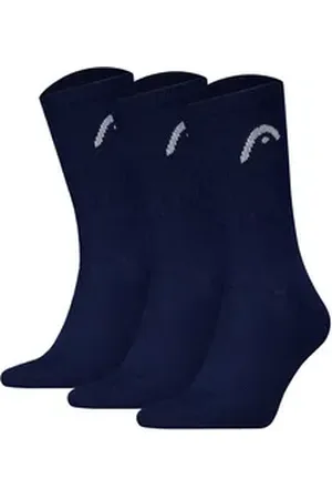 Head Sportsocken Unisex Socken 3er Pack Baumwolle (Packung, 3er Pack) blau 39-42