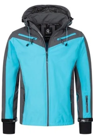 rock creek Softshelljacke Herren Softshelljacke Wanderjacke H-286 grau XXL