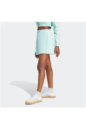 adidas Originals Sweatrock 3S MINI SKIRT grün L