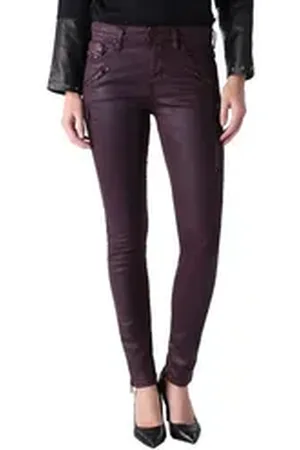 Diesel Skinny-fit-Jeans Skinzee-SP 0662E Damen Jeans Skinny rot