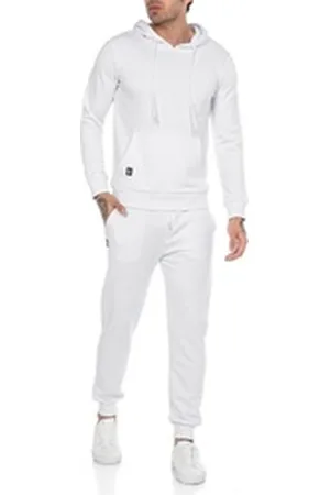 Redbridge Jogginganzug für Herren – Ideal für Freizeit und Sport (2-tlg), Premium Qualität weiß M