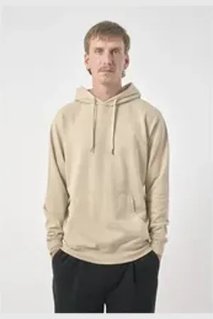 Cleptomanicx Kapuzensweatshirt Ligull mit lockerem Schnitt beige|grau S